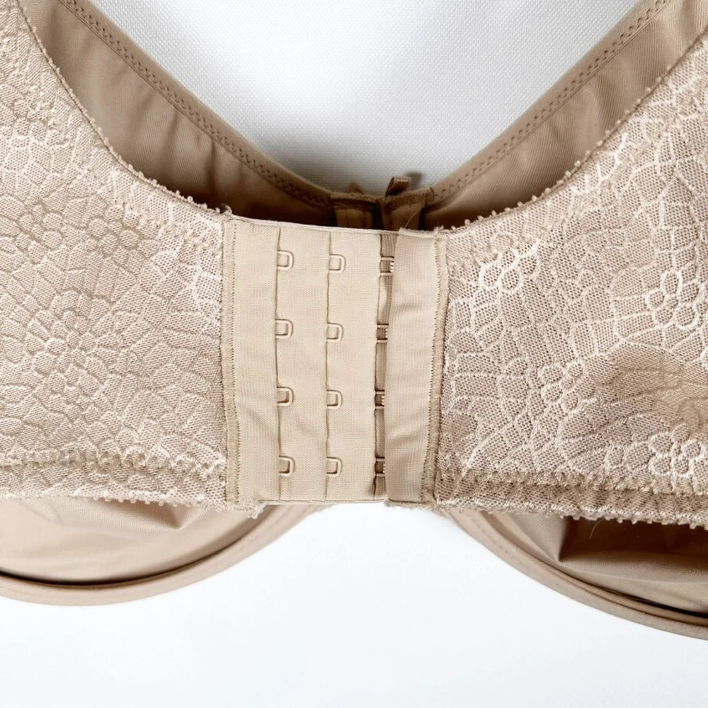 Chantelle C Magnifique Seamless Unlined Minimizer Bra C18910 38H Hazelnut Tan